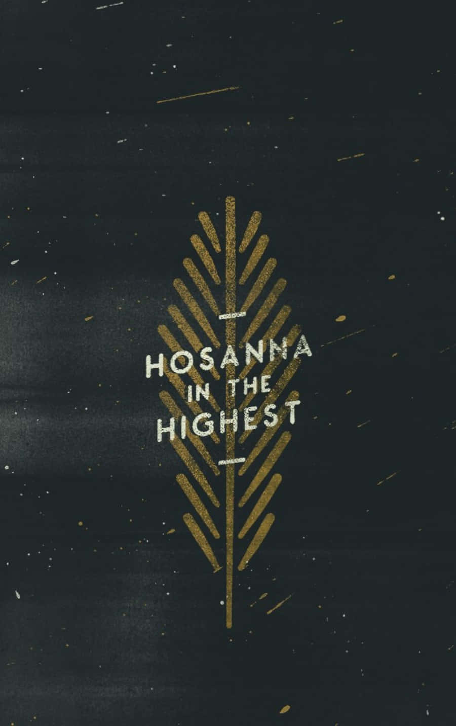 Καθολικό Τηλέφωνο Hosanna Στα Υψηλότερα Ταπετσαρία