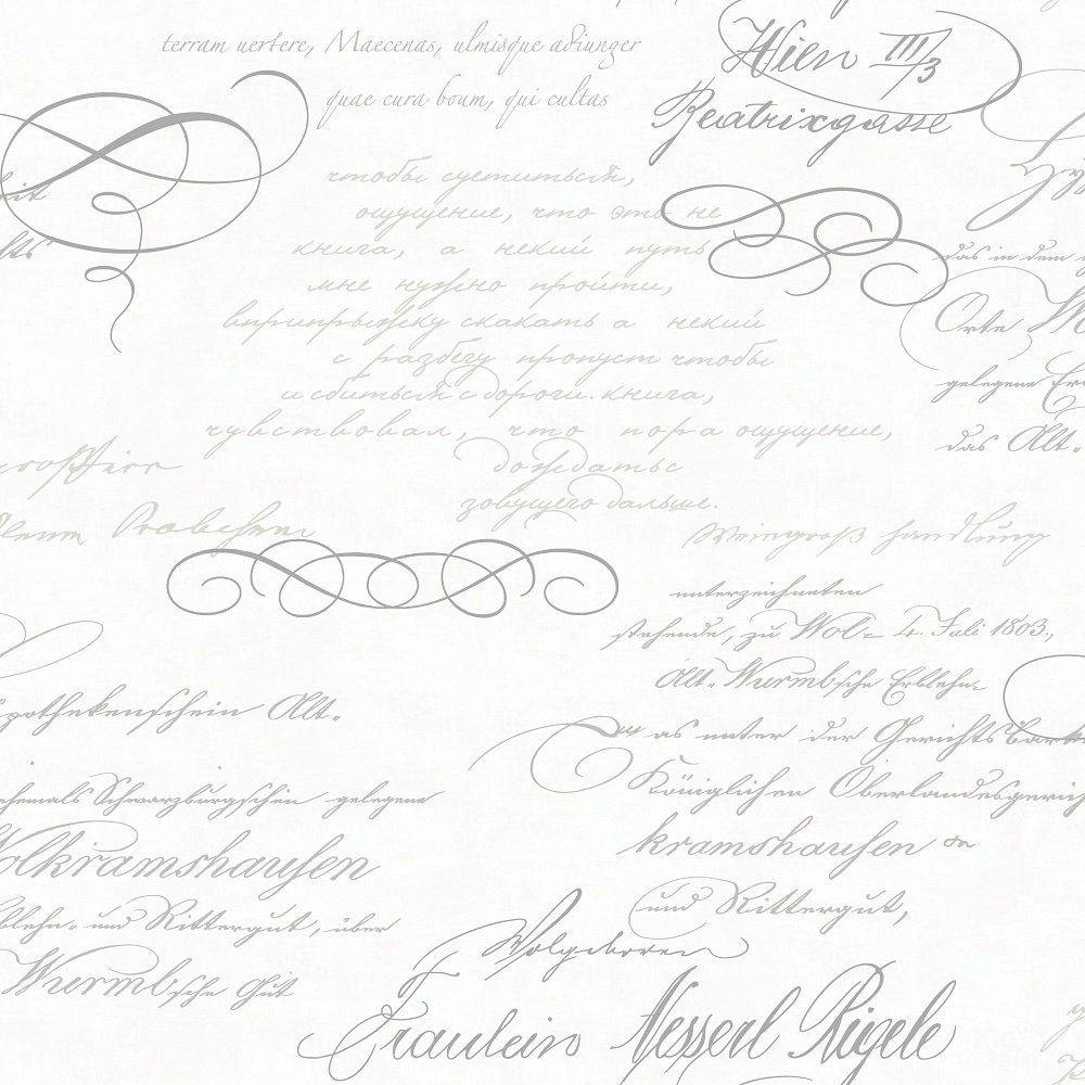 Καλλιγραφία Script Elegant Γαλλική Ταπετσαρία