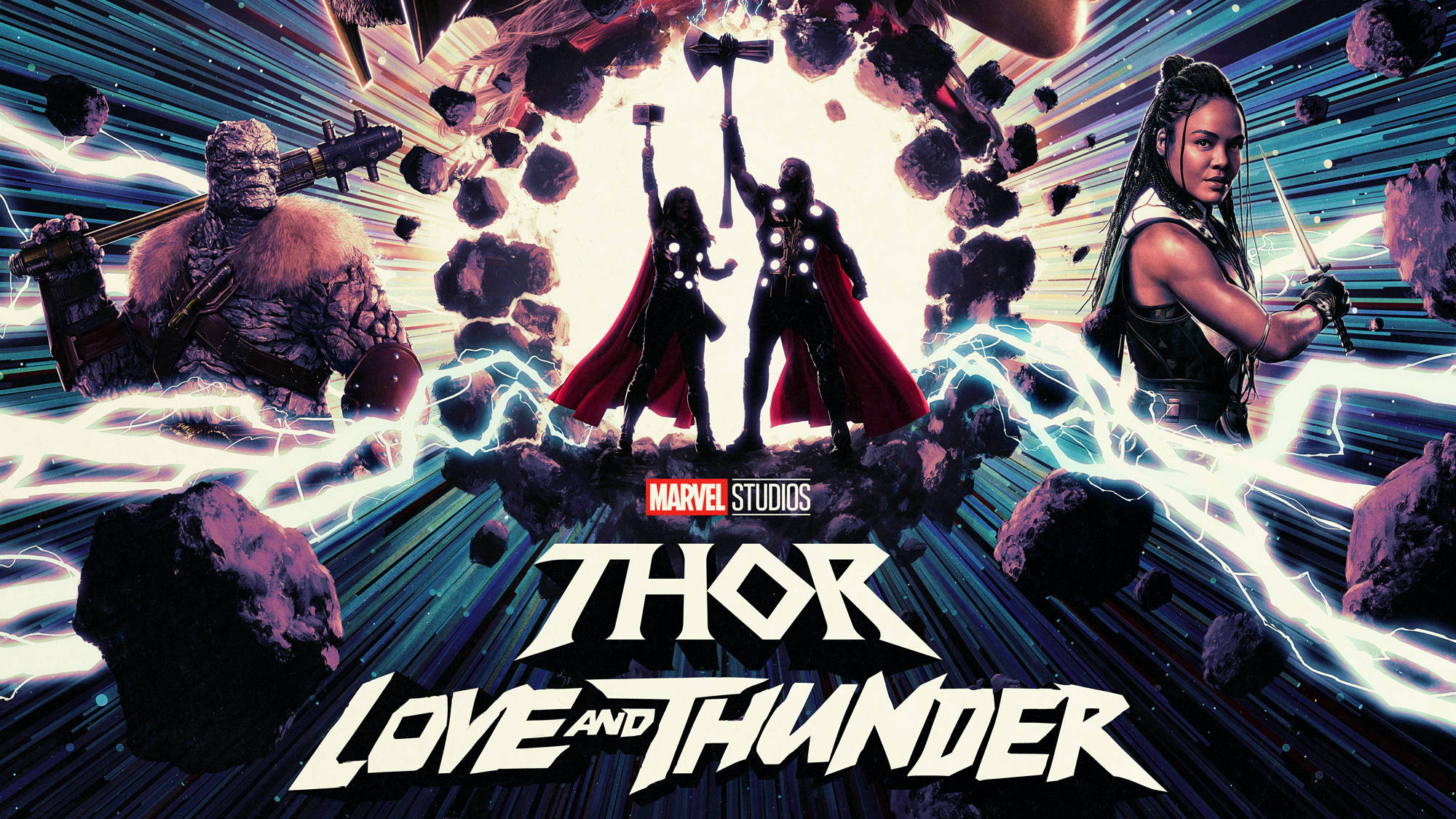 Καλλιτεχνική Αφίσα Ταινίας Thor Love And Thunder Ταπετσαρία
