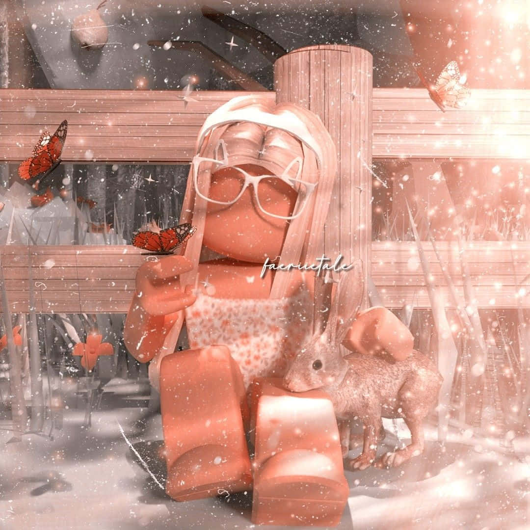 Καλοκαιρινή Αισθητική Roblox Κορίτσι Preppy Φωτογραφία Προφίλ Ταπετσαρία
