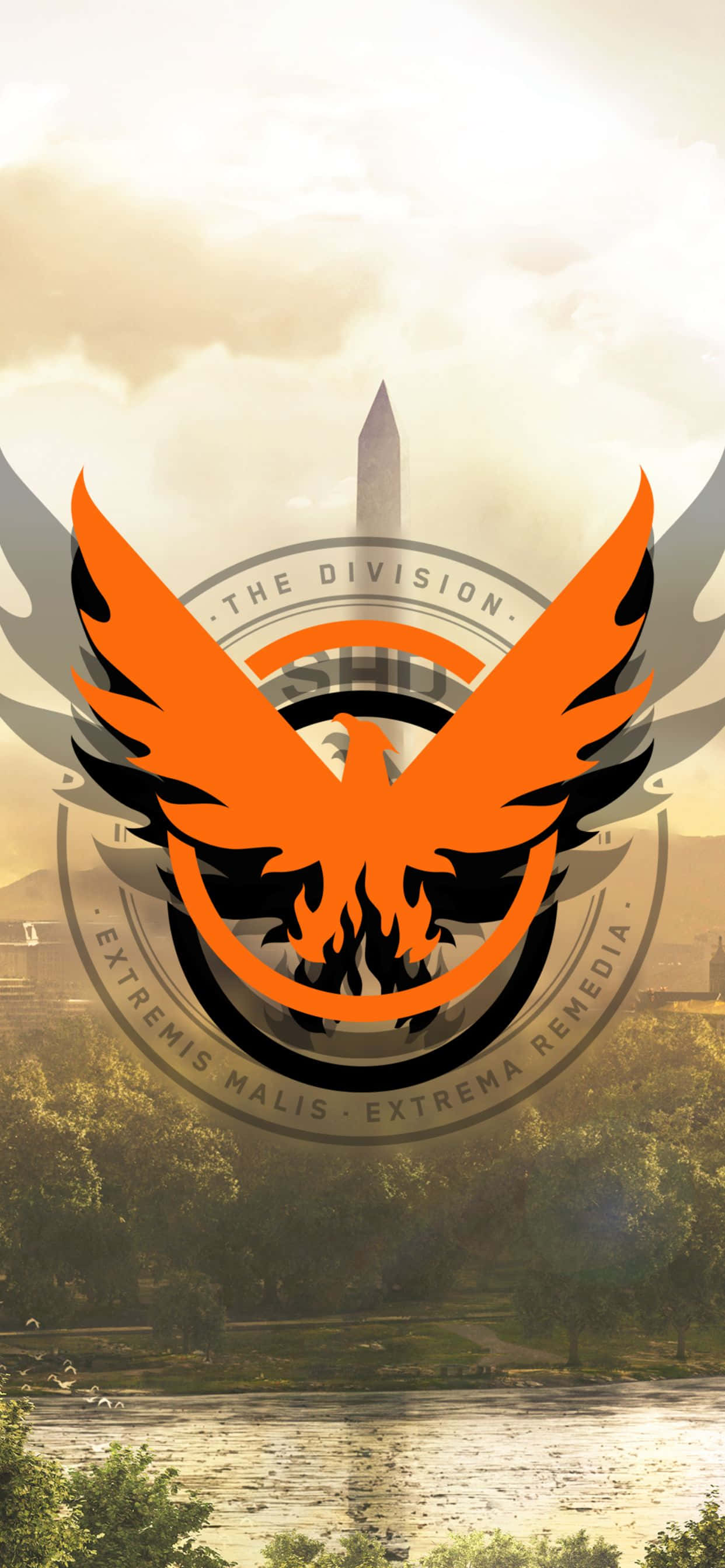 Καλωσήρθατε στο The Division στο iPhone Xs Max Ταπετσαρία