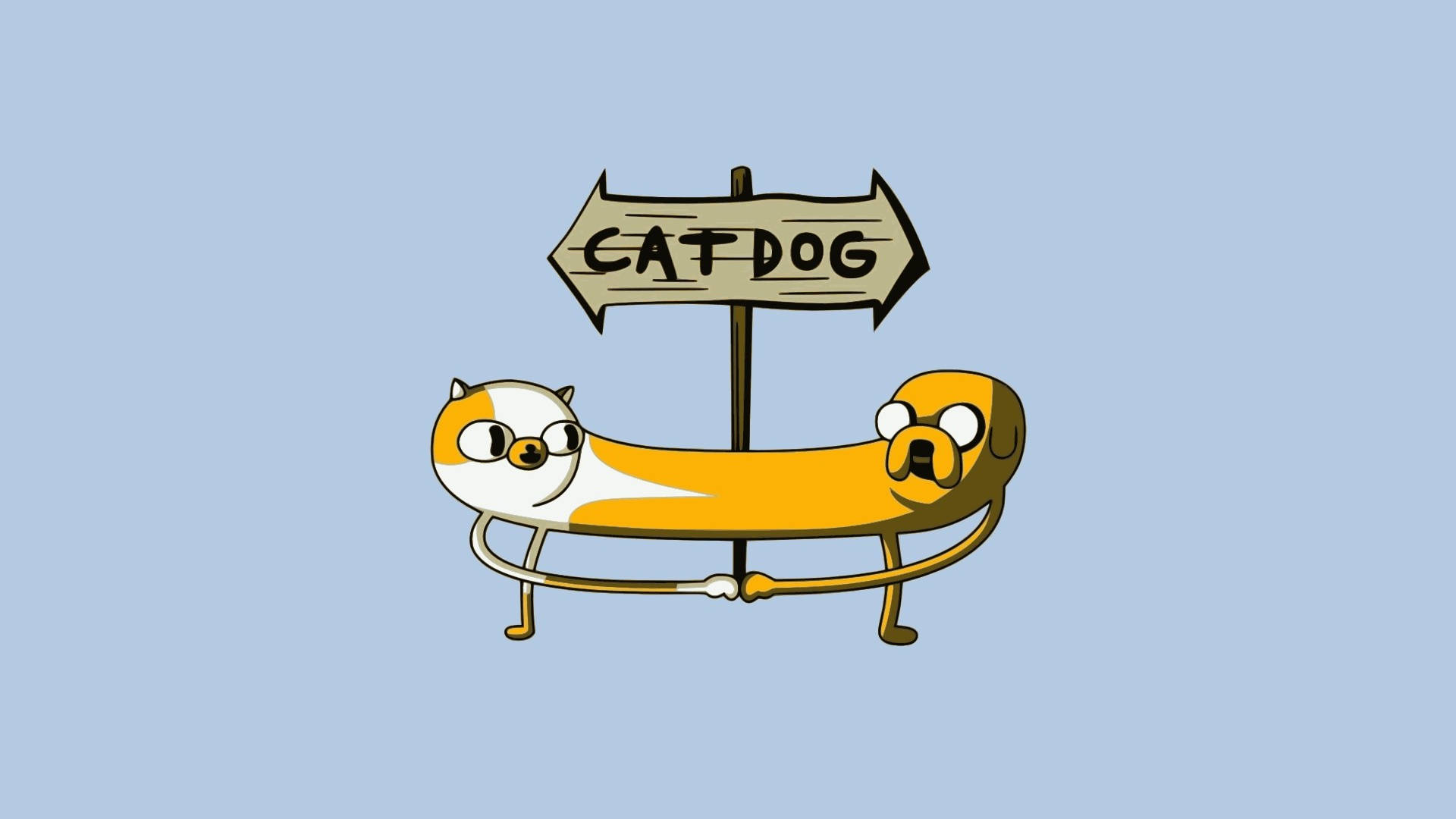 Καρτούν CatDog Ταπετσαρία