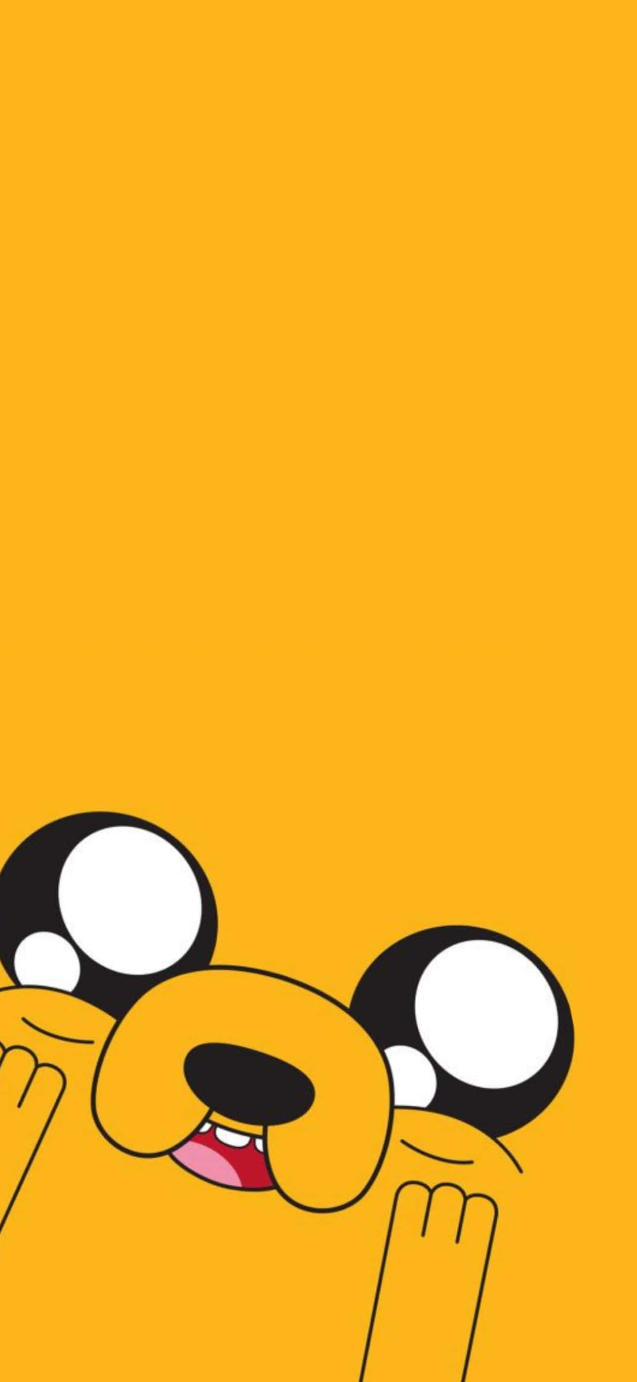 Καρτούν Jake The Dog Aesthetic iPhone Ταπετσαρία