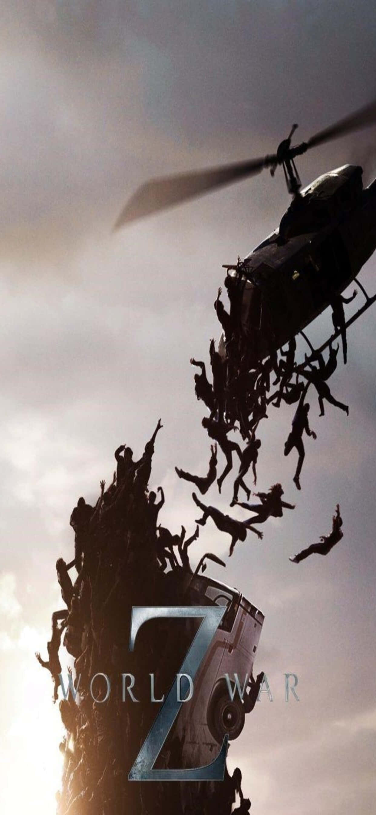 Ελικόπτερο που καταρρίπτεται - Φόντο iPhone XS Max World War Z Ταπετσαρία