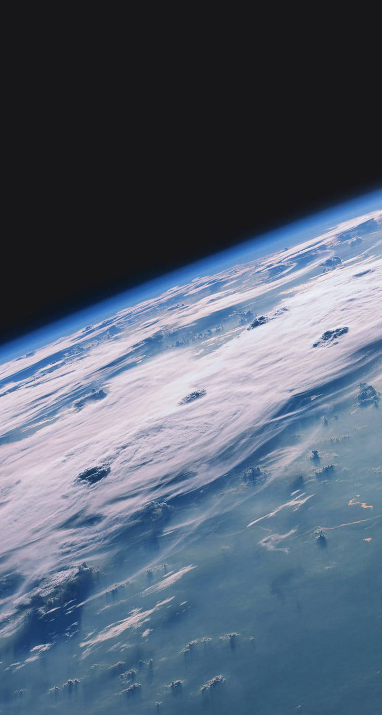 Καταιγίδα από το Διάστημα NASA για iPhone Ταπετσαρία