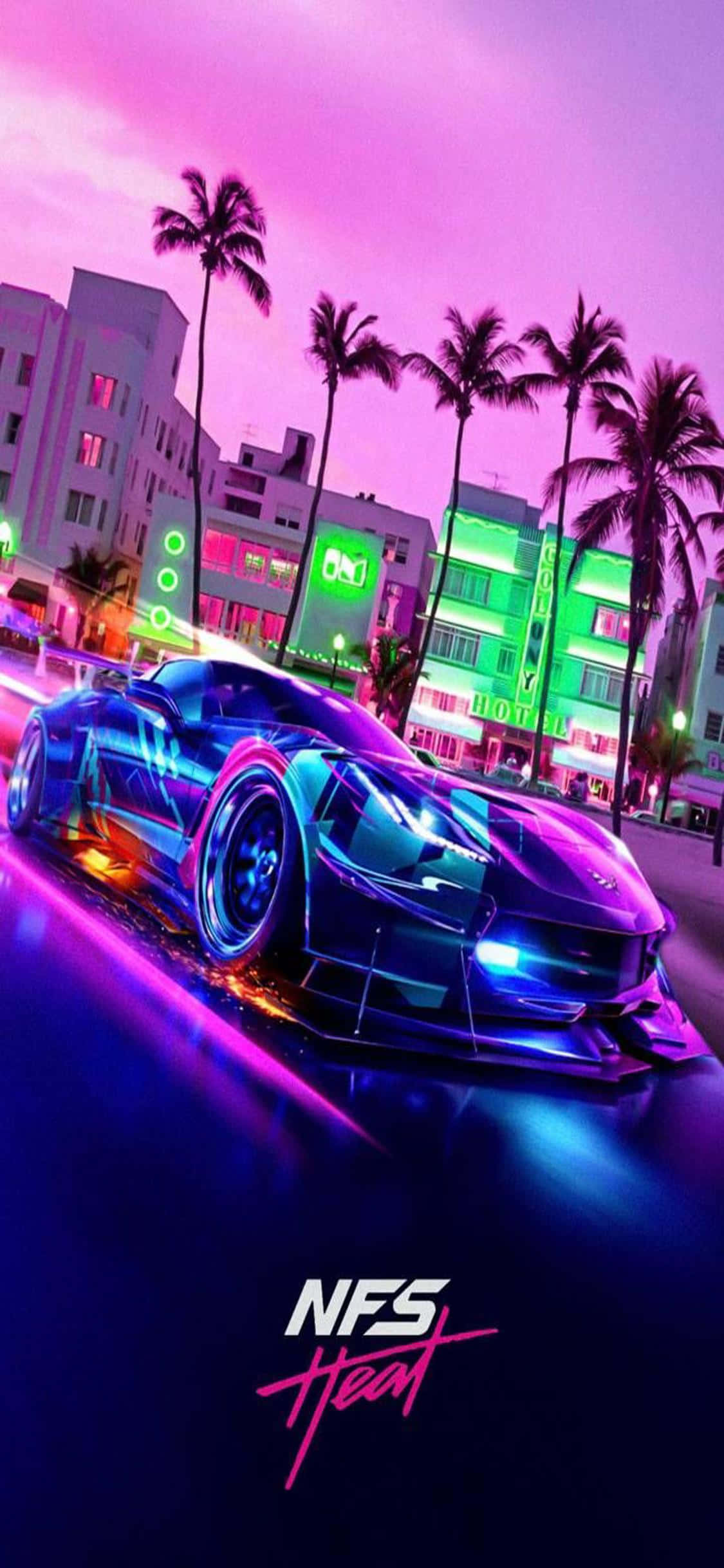Κατακτήστε τον αγώνα με το Need for Speed Heat Ταπετσαρία