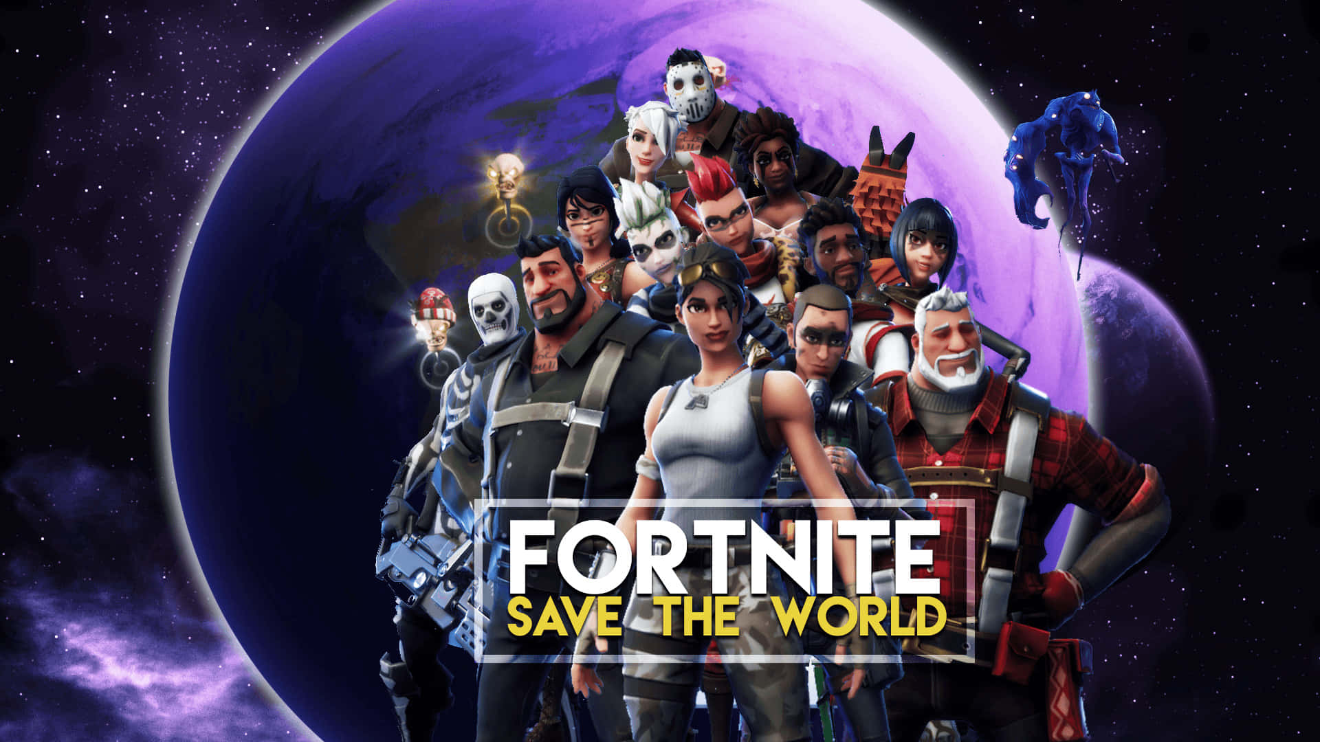 Καταπληκτικό φόντο Fortnite Ταπετσαρία