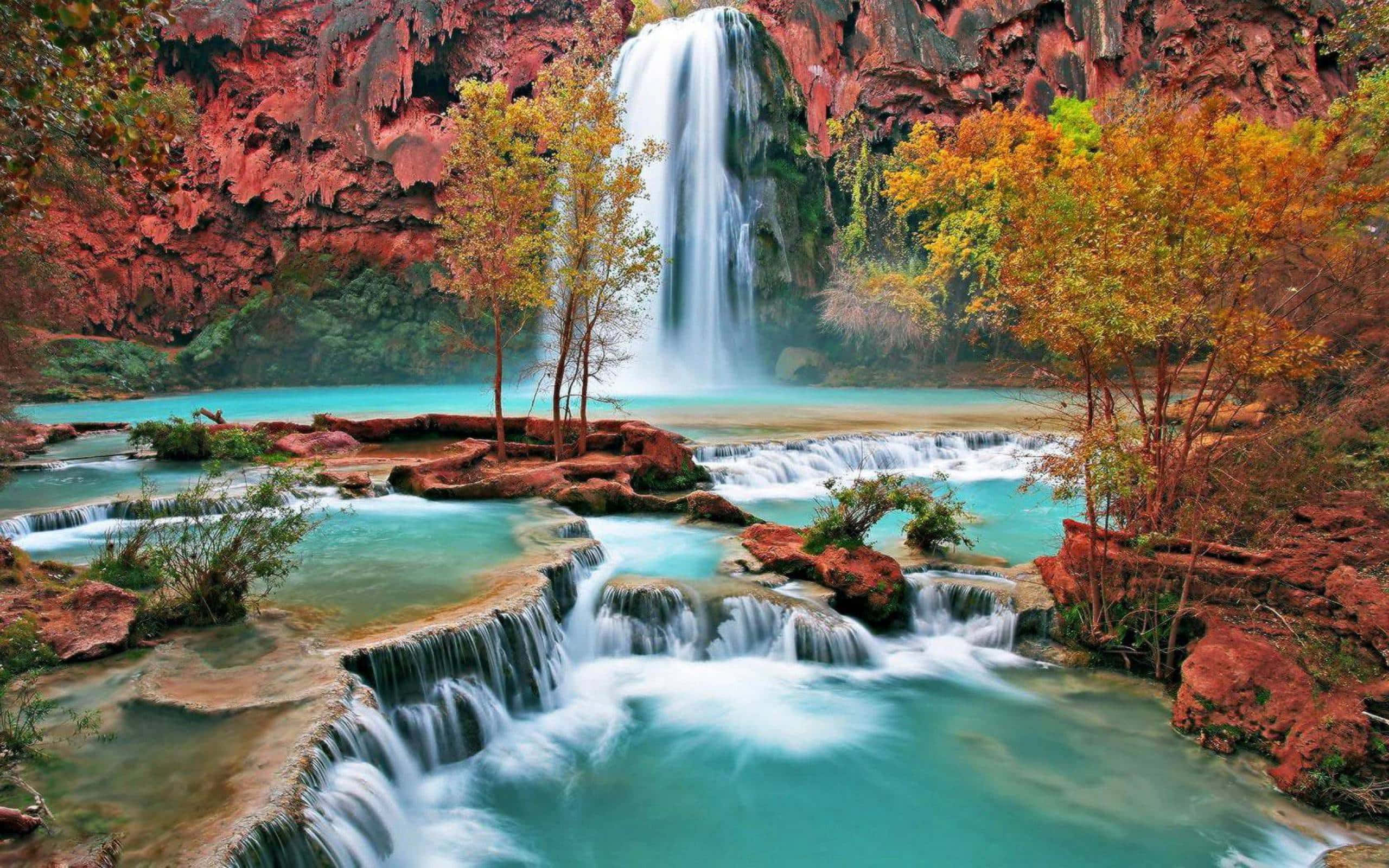Καταρράκτης Havasu Falls Desktop Αριζόνα Ταπετσαρία