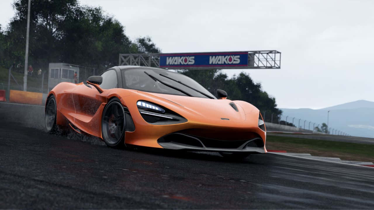 Καφέ McLaren 720p Υπόβαθρο Project Cars Ταπετσαρία