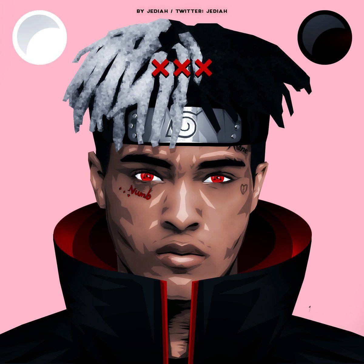 Κεφαλόδεσμος Naruto του Xxxtentacion Anime Ταπετσαρία