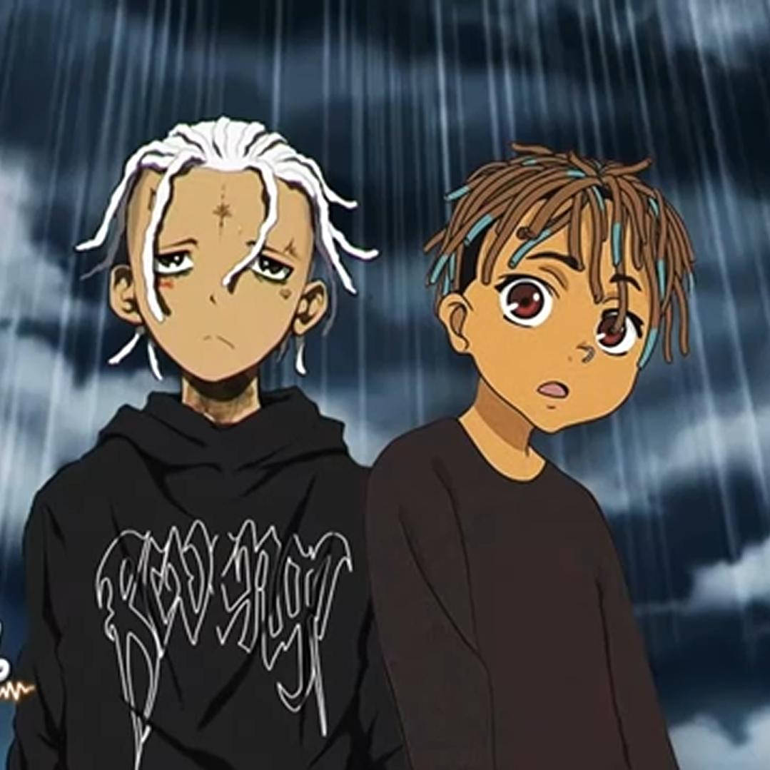 Κινούμενος Juice Wrld με XXXTentacion Ταπετσαρία