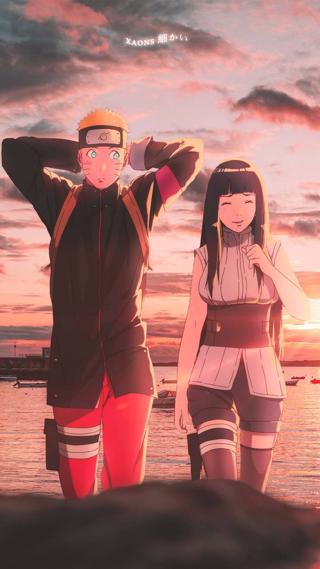 Κινούμενος Naruto Love Hinata Ταπετσαρία