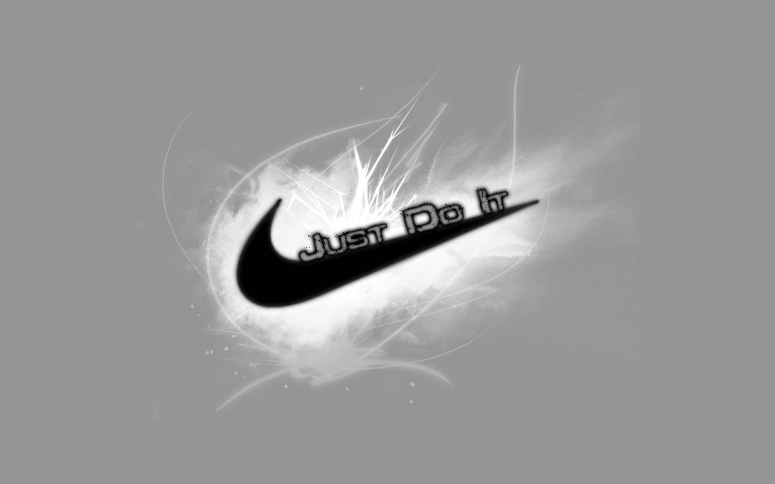 Κομψό Nike Μαύρο και Άσπρο Ταπετσαρία