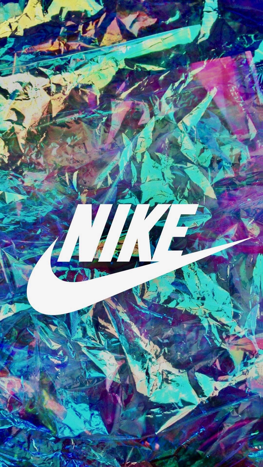 Κομψό Ολογραφικό Λογότυπο Nike Ταπετσαρία