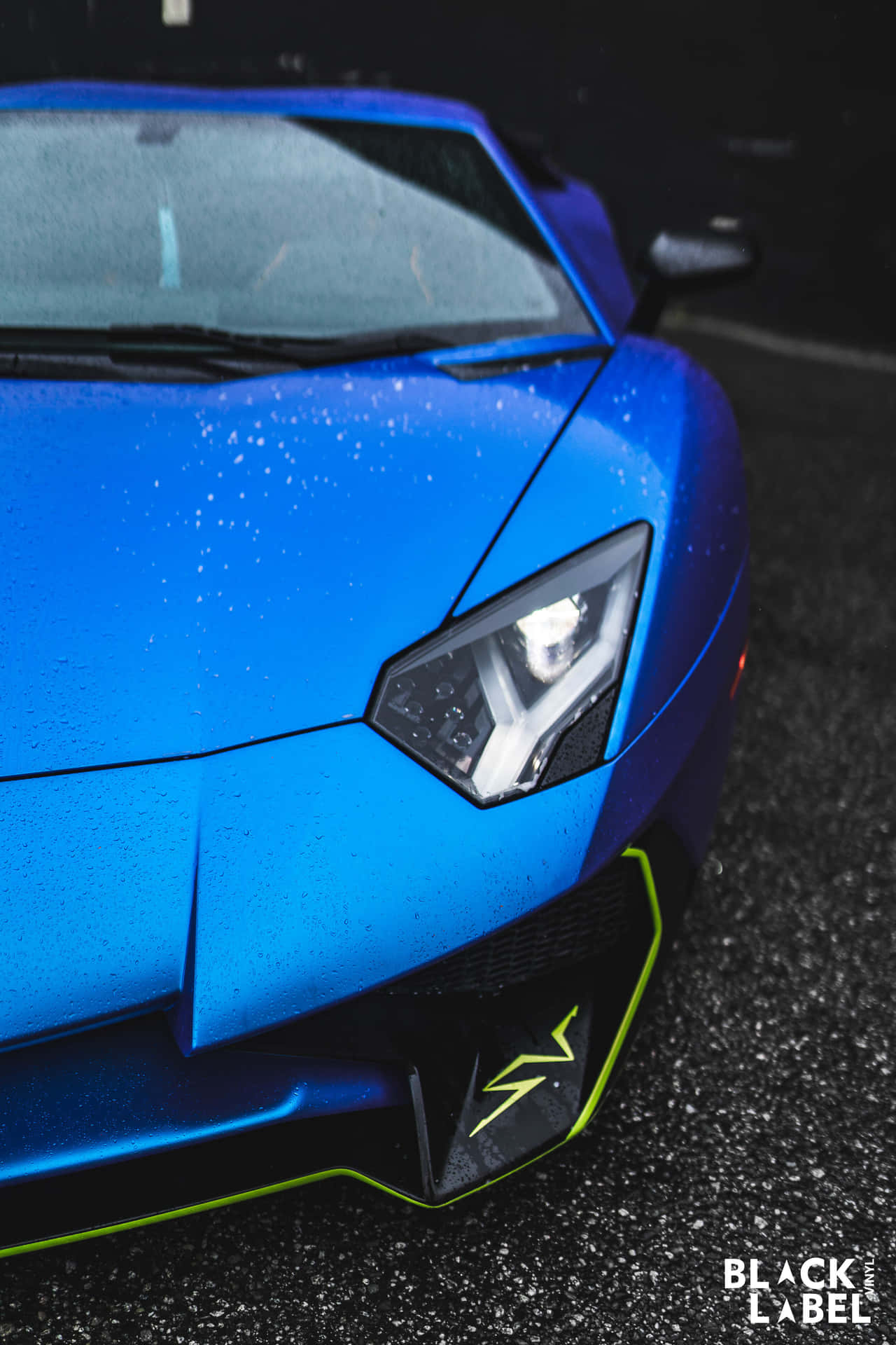 Μπλε Lamborghini iPhone — Σούπερκαρ Ταπετσαρία