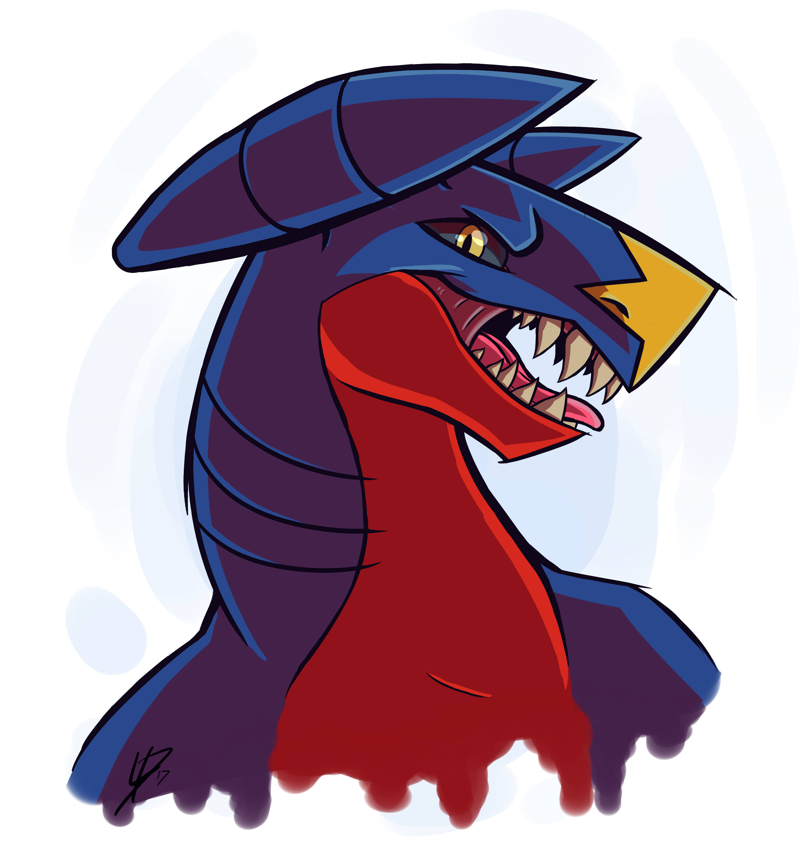 Κοντινή Λήψη Fanart Garchomp Ταπετσαρία