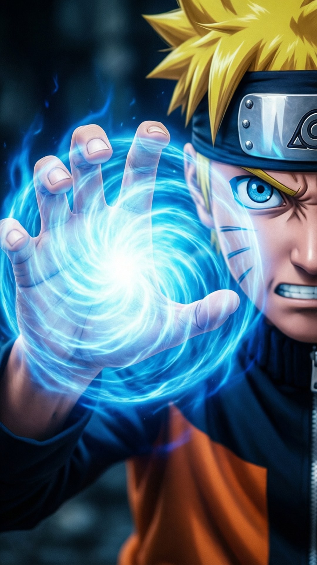 Κοντινό πλάνο Rasengan Ταπετσαρία