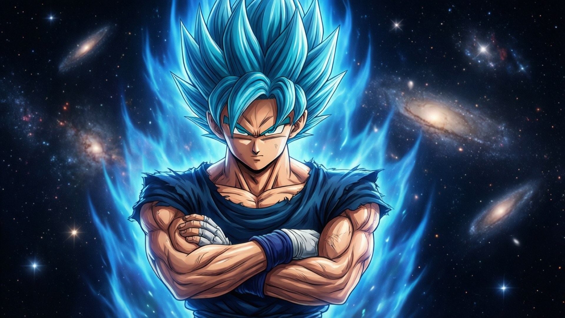 Κοσμική Στάση Gogeta Ταπετσαρία