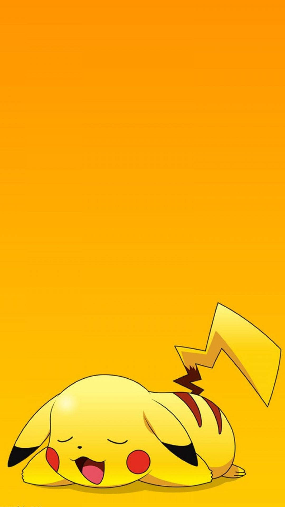 Κουρασμένο Pikachu iPhone Ταπετσαρία