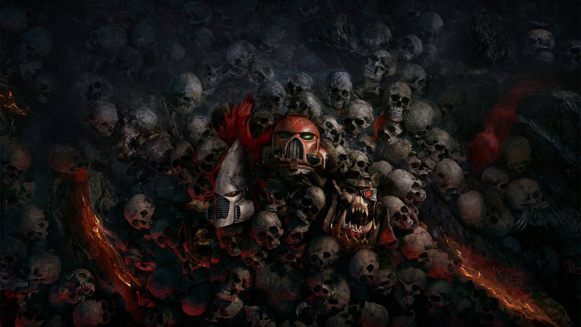 Κρανία Warhammer 40000 Dawn Of War Ταπετσαρία