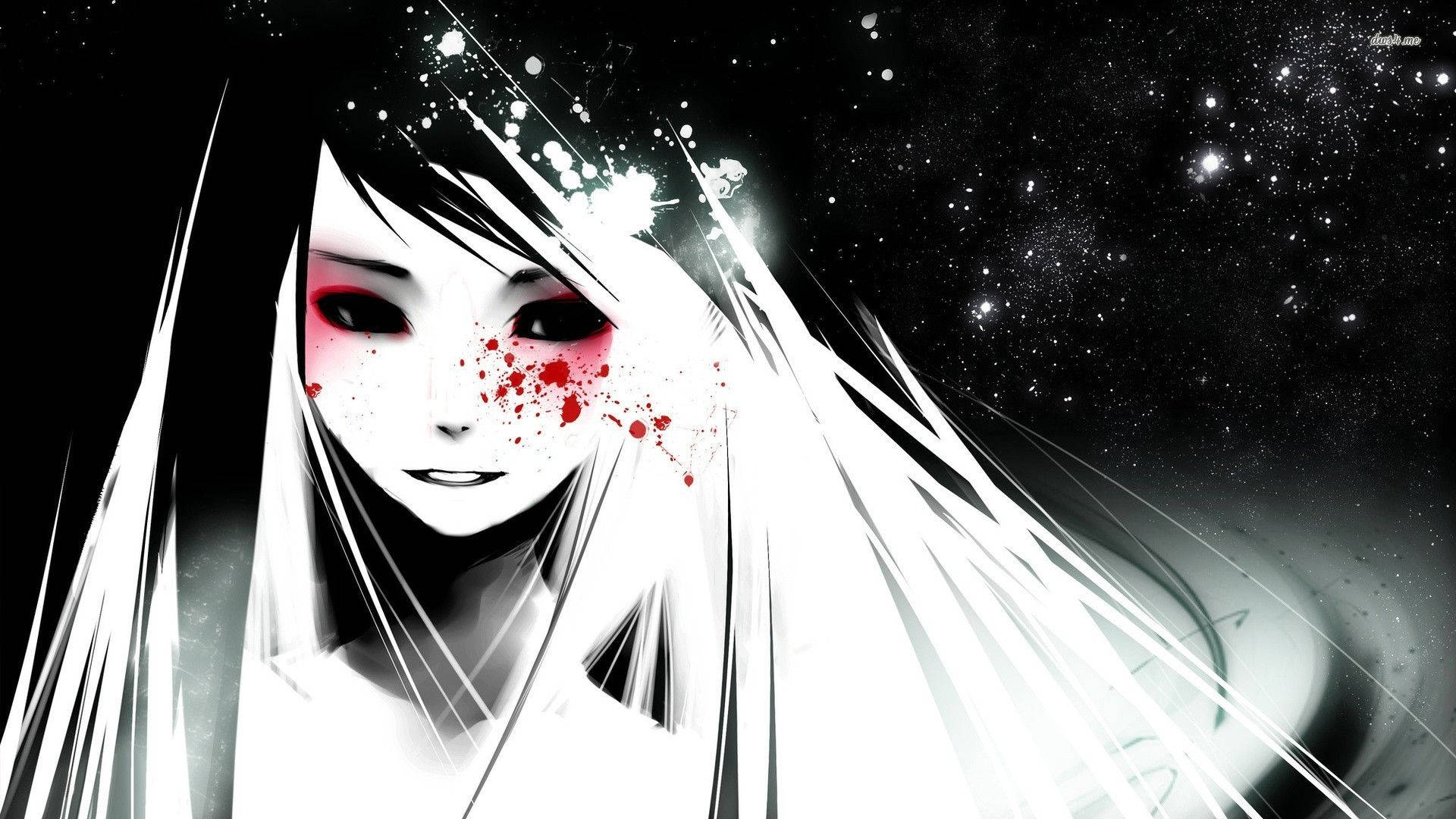 Κυρία Φάντασμα Edgy Anime Avatar Ταπετσαρία