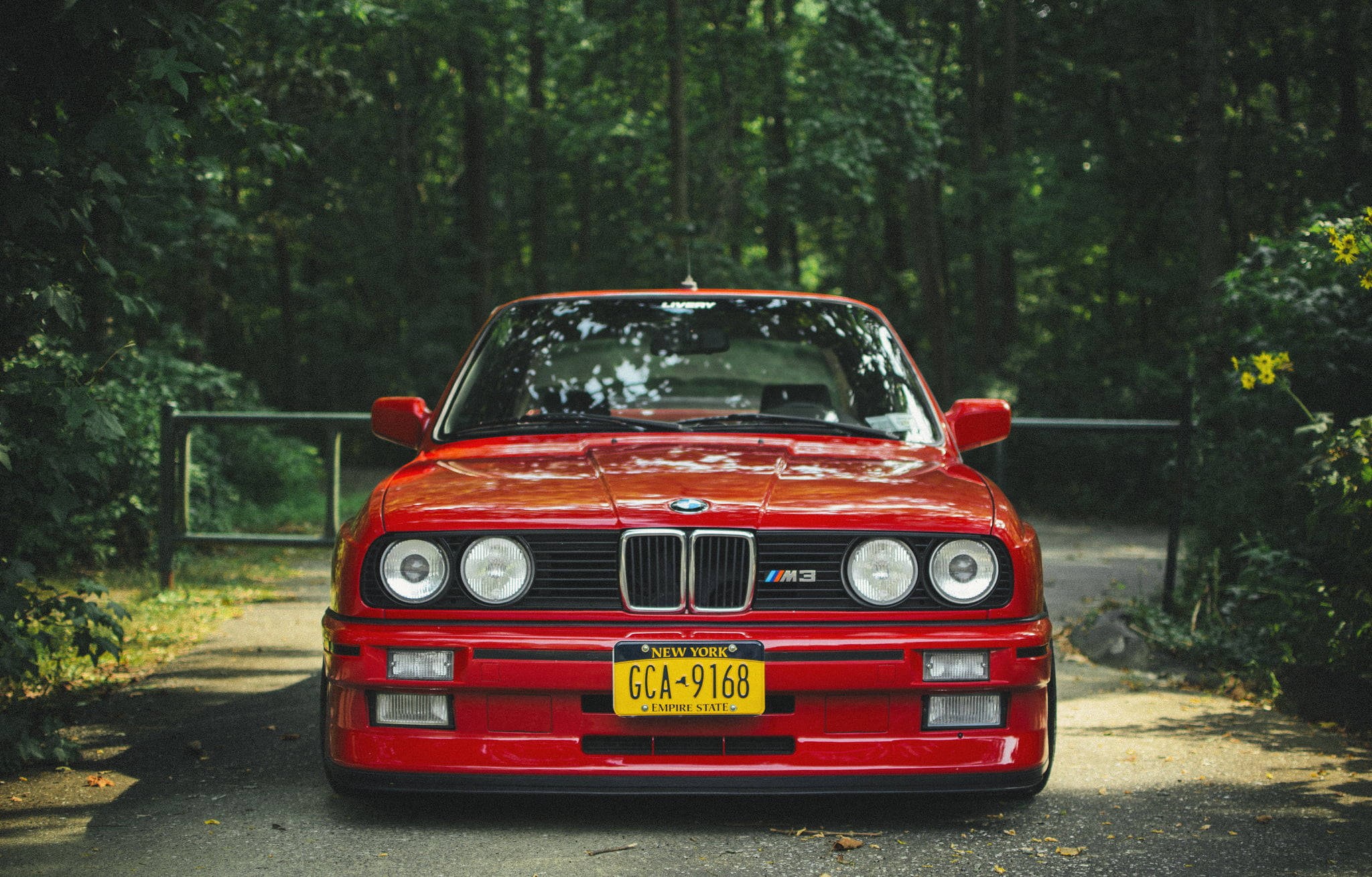 Κόκκινο E30 M3 BMW Laptop Ταπετσαρία