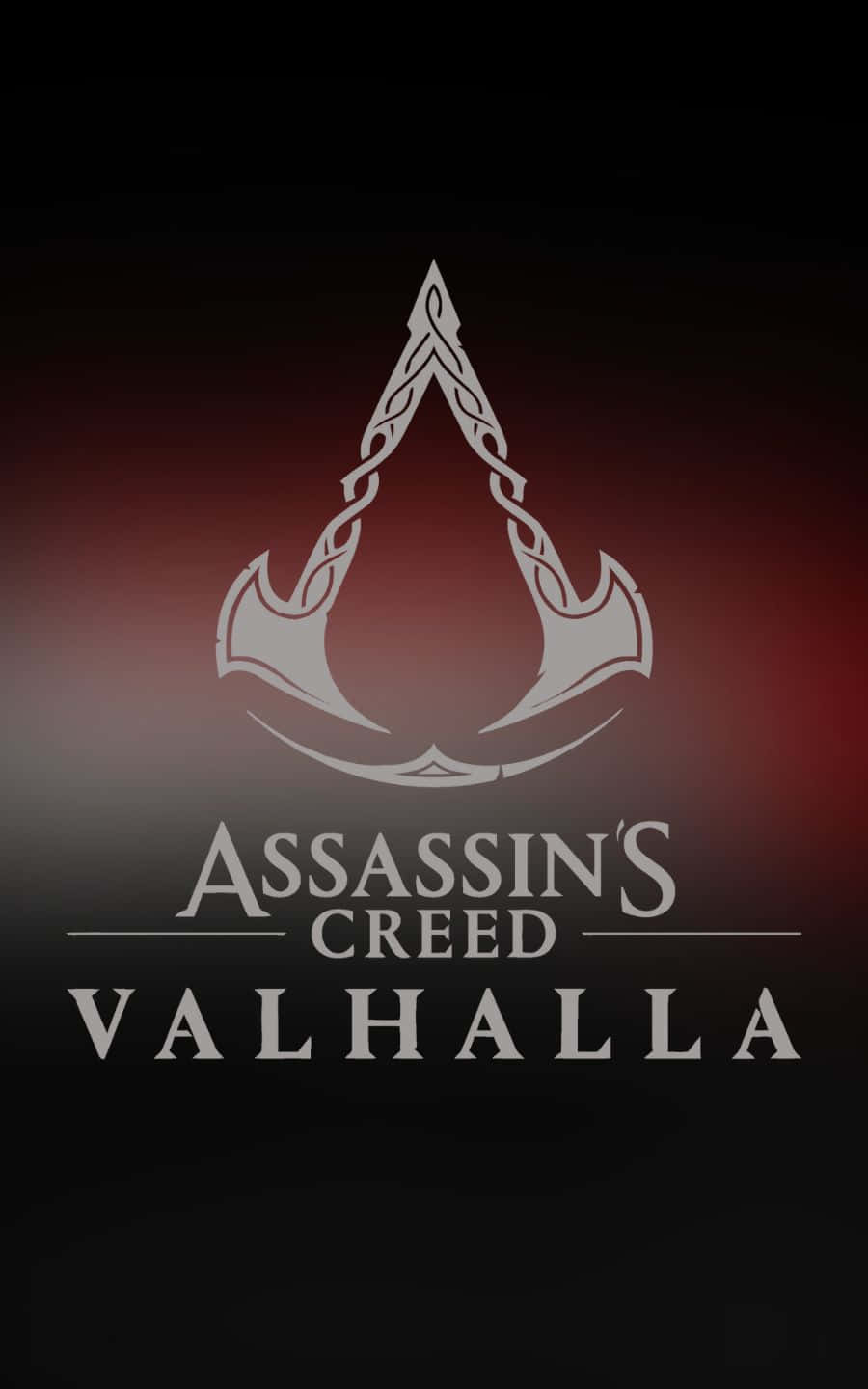 Κόκκινο Και Μαύρο 1440p Assassin's Creed Valhalla Φόντο Ταπετσαρία