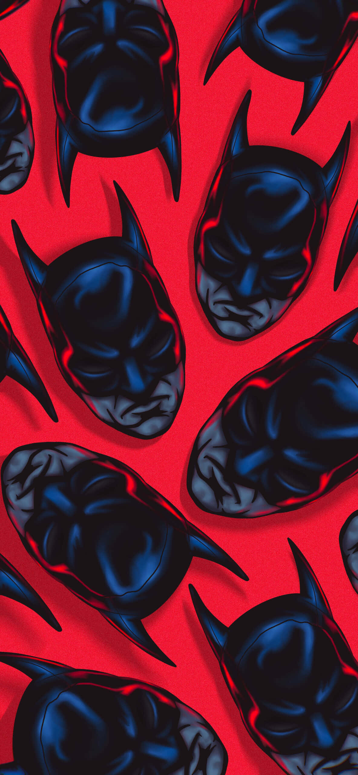 Κόκκινο Λογότυπο Batman - Δείξτε την Αγάπη σας για τον Προστάτη του Γκόθαμ Ταπετσαρία