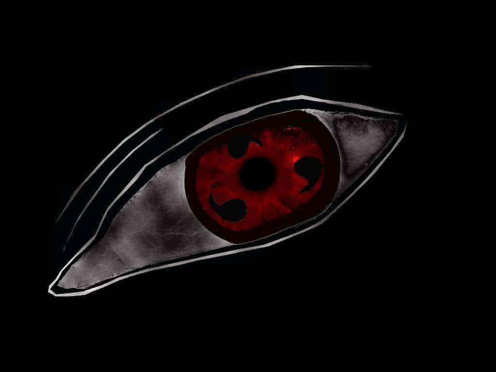 Κόκκινο Μάτι Sharingan Σχέδιο Ταπετσαρία
