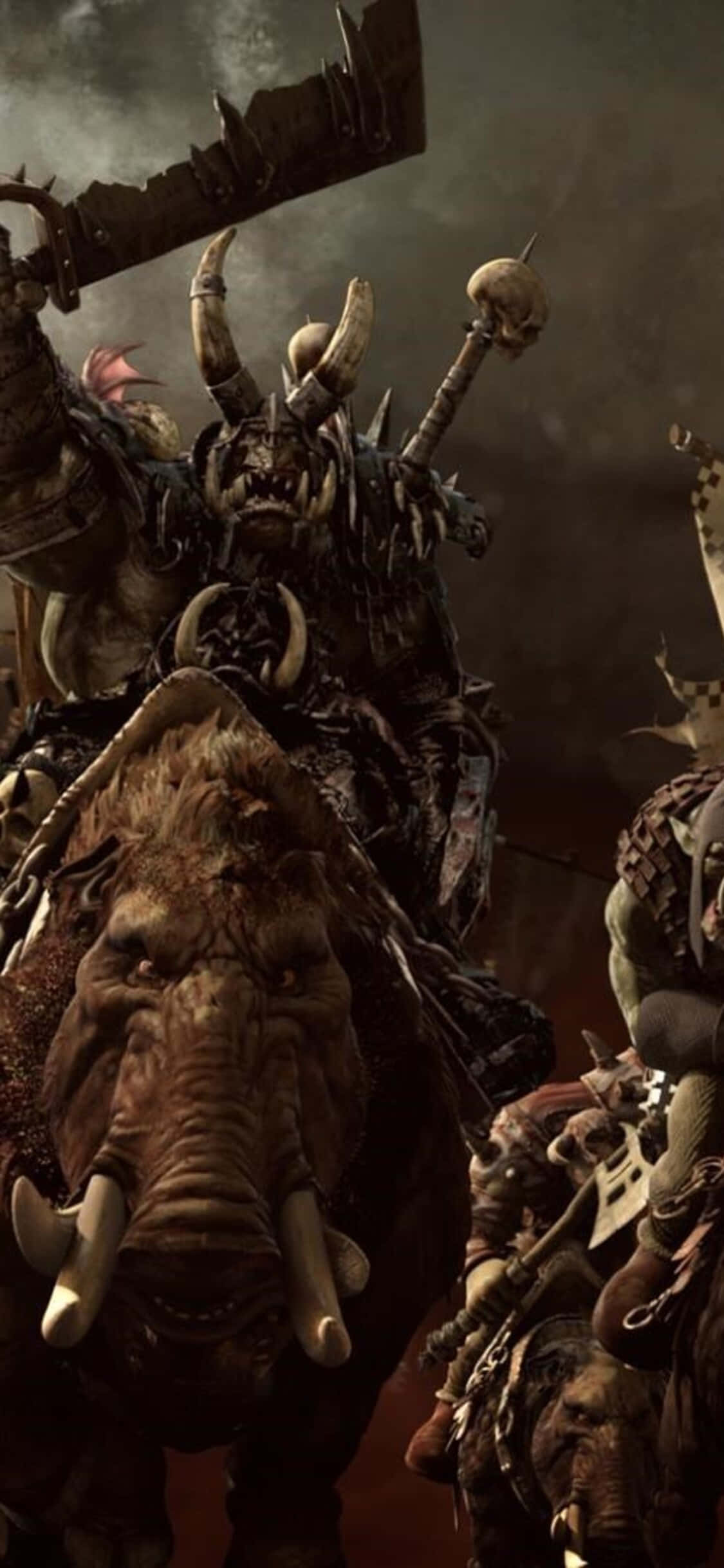 Λάβετε Μέρος στην Επική Μάχη στο Total War: Warhammer για iPhone X Ταπετσαρία
