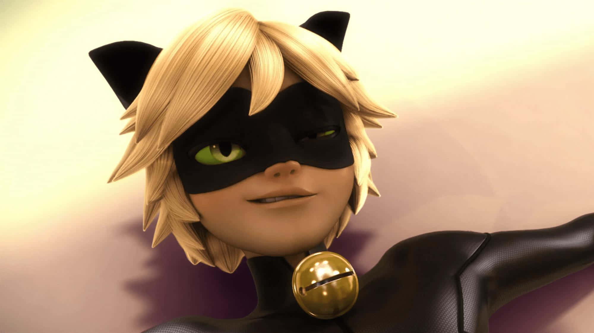 Λεζάντα: Ο Μυστηριώδης Cat Noir σε Δράση Ταπετσαρία