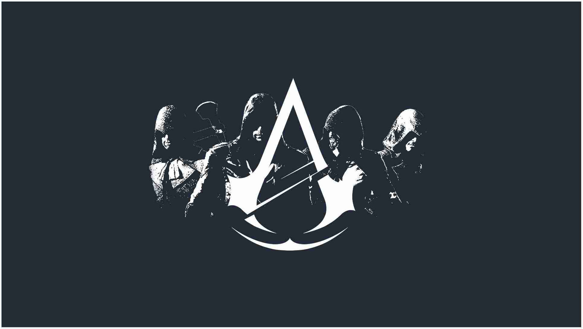 Ταπετσαρία Λογότυπο Assassin's Creed Gaming — Gaming GIF Ταπετσαρία