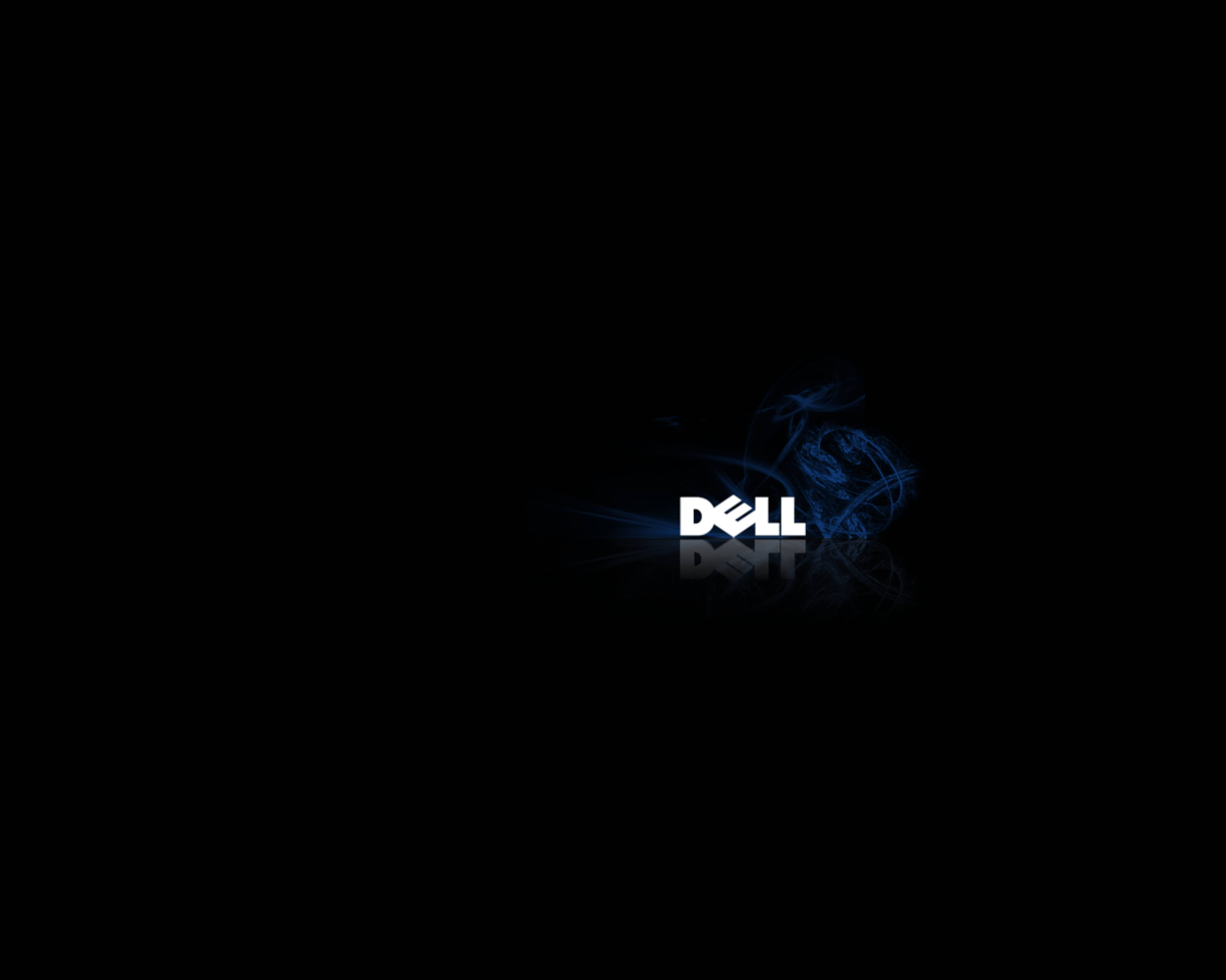 Λογότυπο Dell 4K με Καπνό Ταπετσαρία