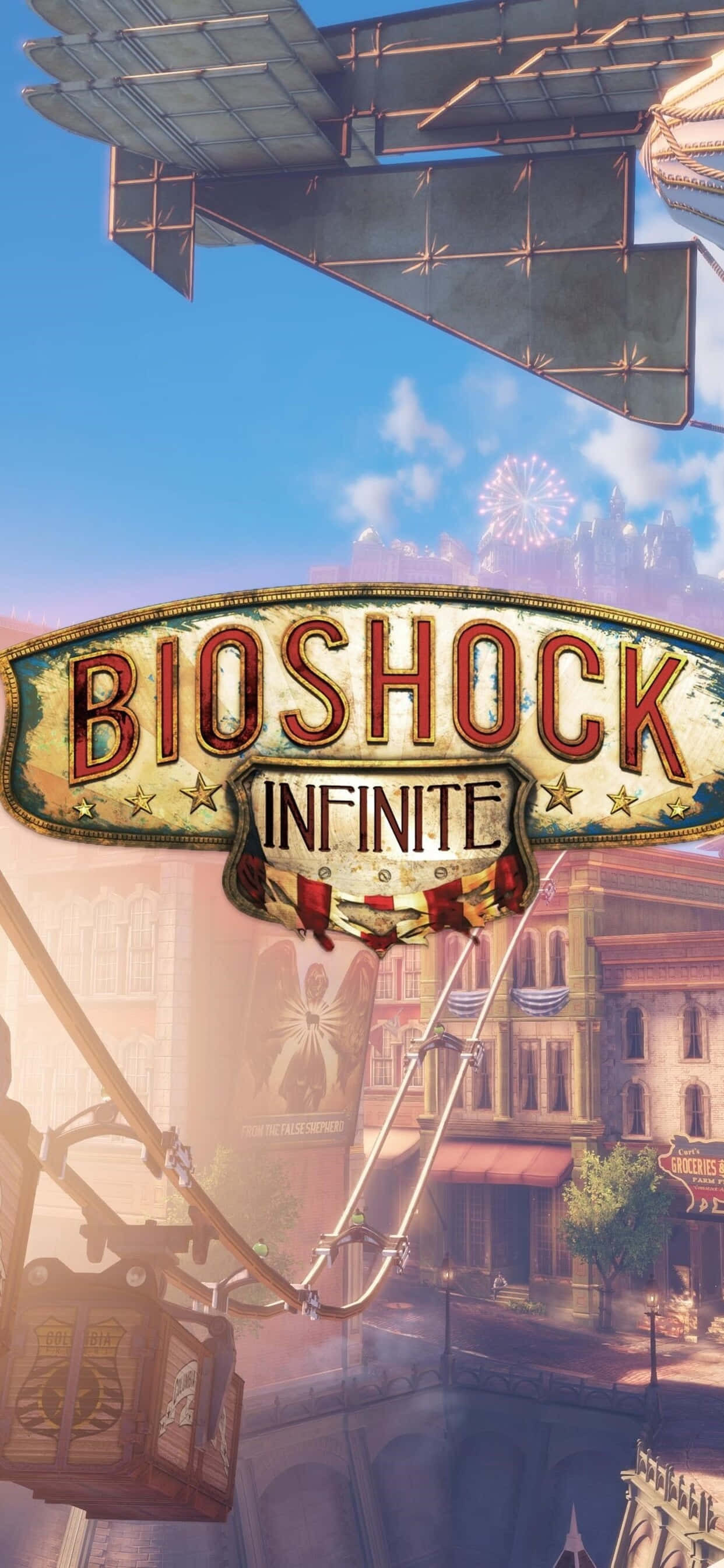 Λογότυπο Bioshock Infinite για iPhone XS Max Ταπετσαρία