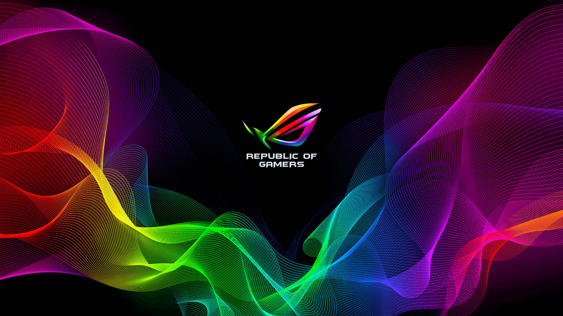 Λογότυπο ROG RGB 4K Ταπετσαρία