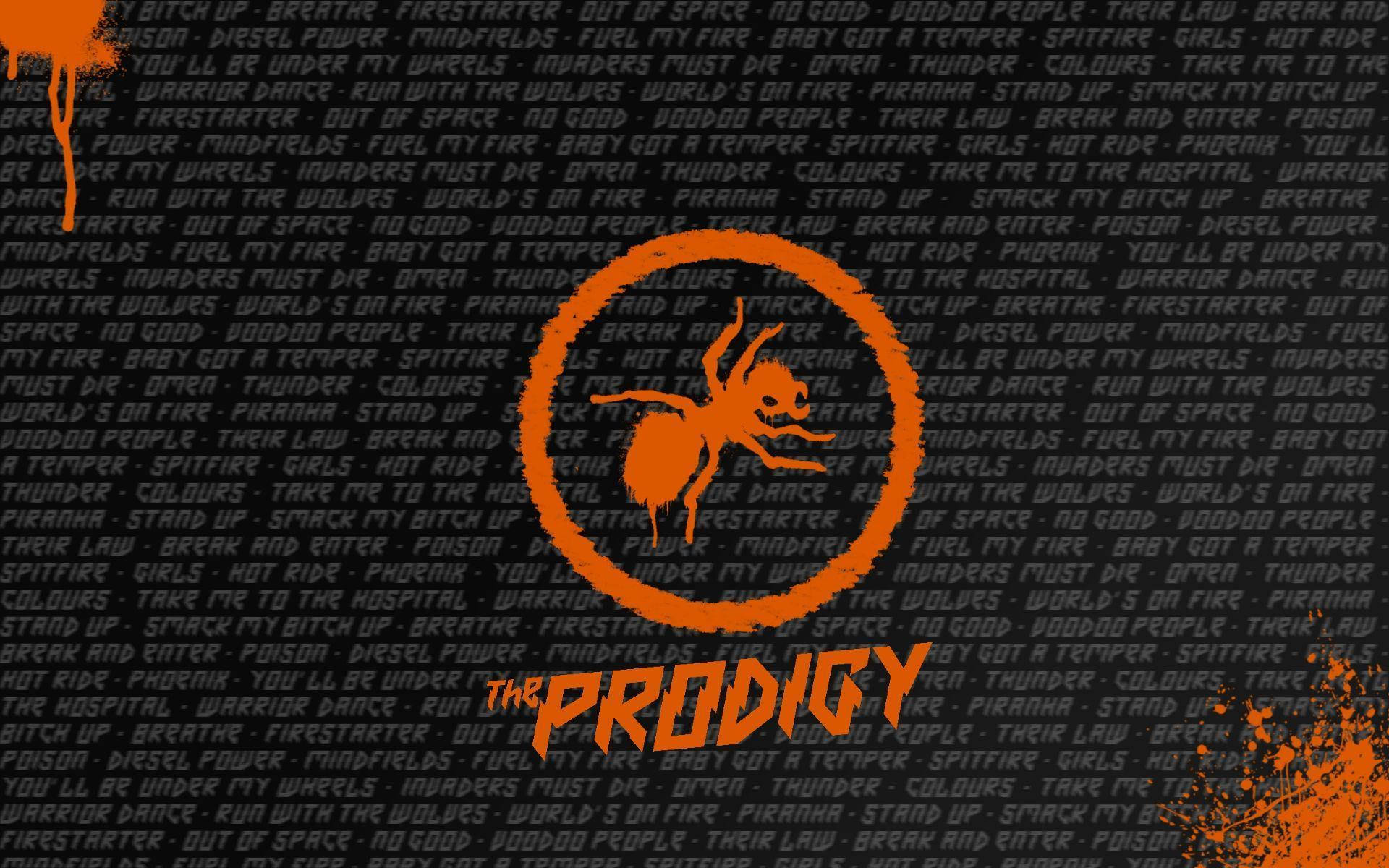 Λογότυπο Συγκροτήματος The Prodigy Ταπετσαρία