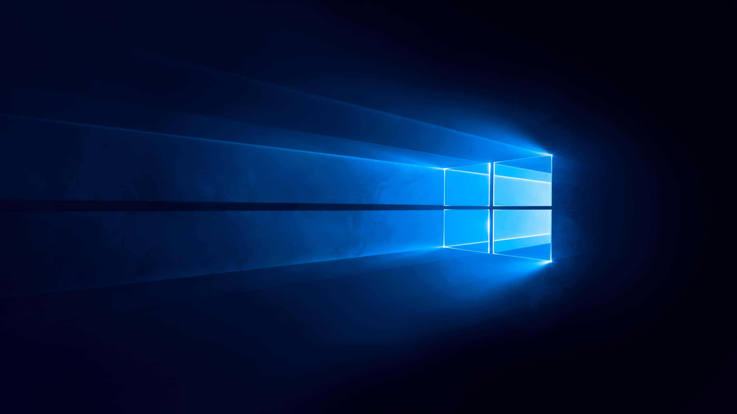 Λογότυπο των Windows 10 στο σκοτάδι Ταπετσαρία