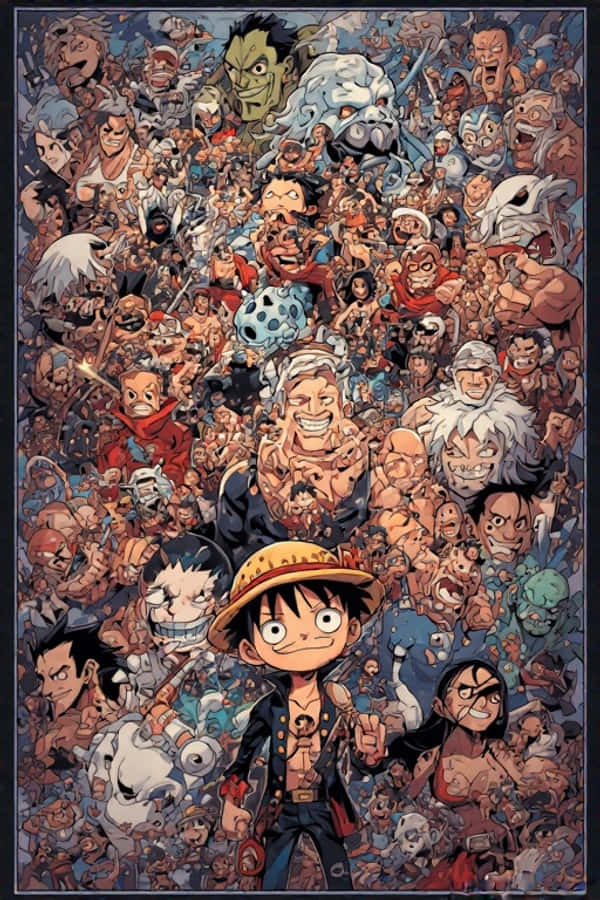Λούφι στο Going Merry στο ηλιοβασίλεμα Anime Ταπετσαρία