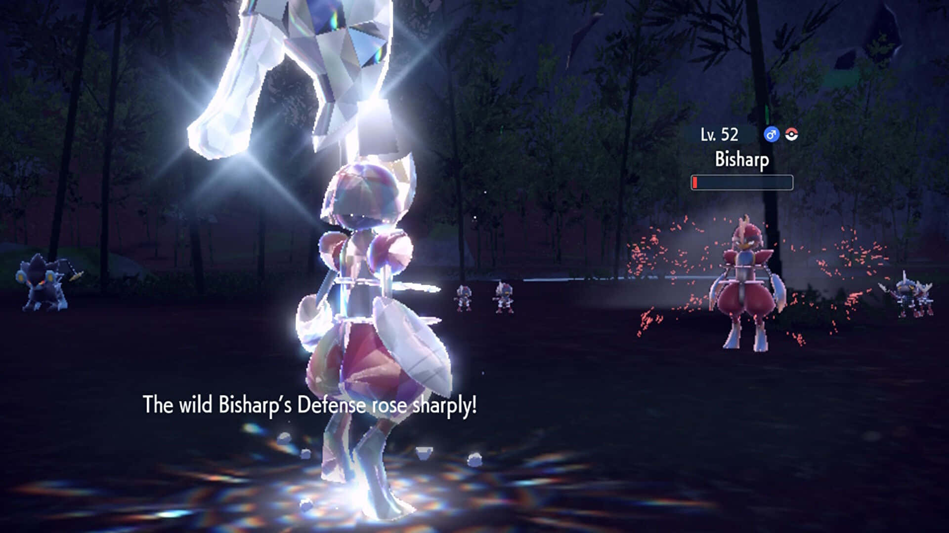 Μάχη Bisharp Pokemon Scarlet και Violet Ταπετσαρία