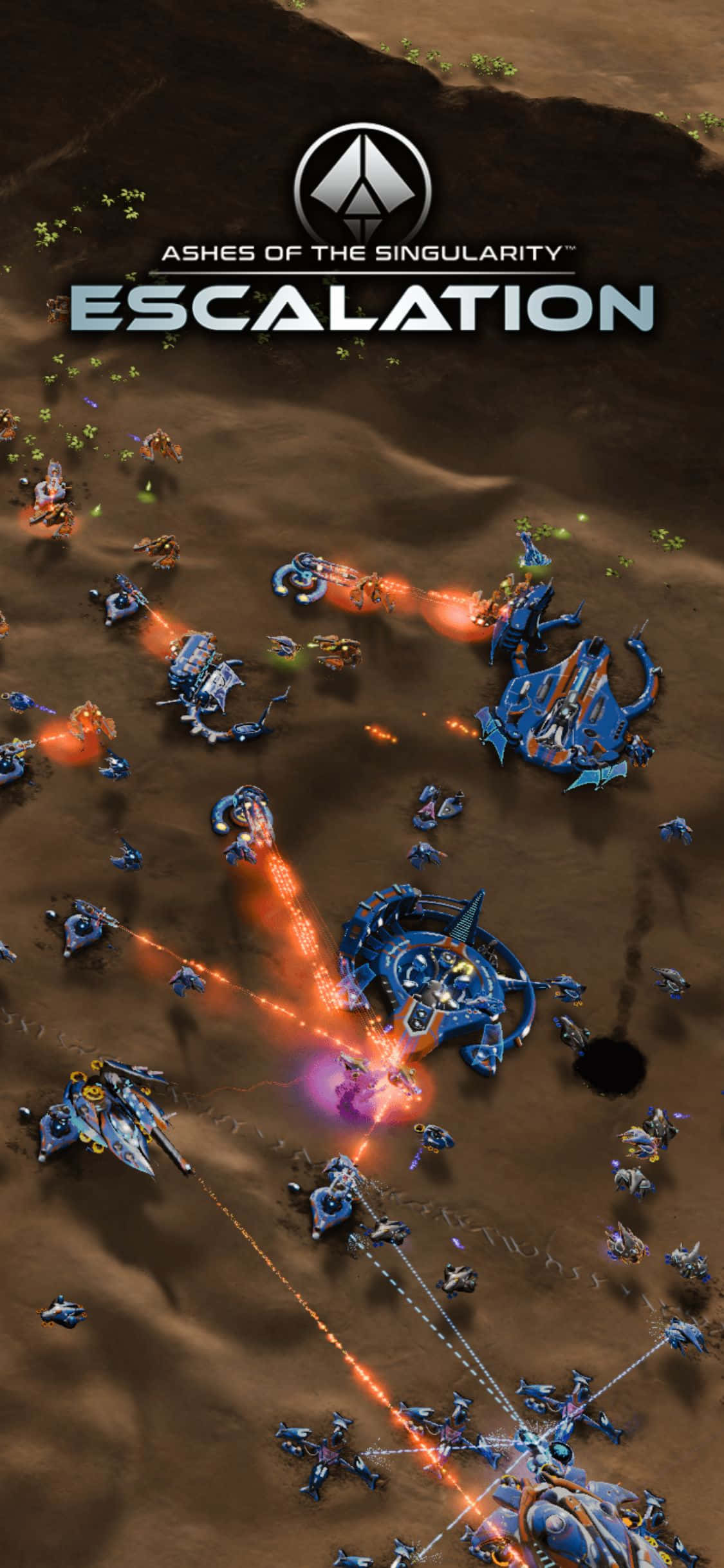Μάχη στο Ashes of the Singularity: Escalation στο iPhone X Ταπετσαρία