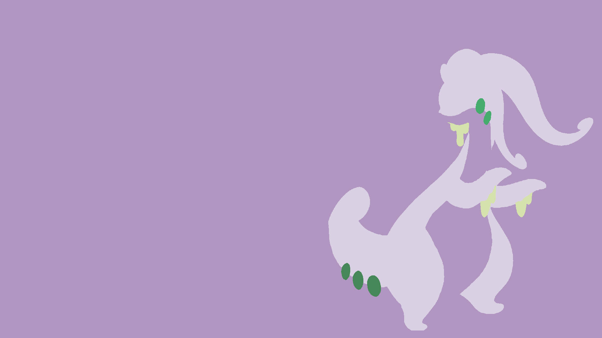 Μαγευτική Διανυσματική Τέχνη του Pokémon Goodra Ταπετσαρία