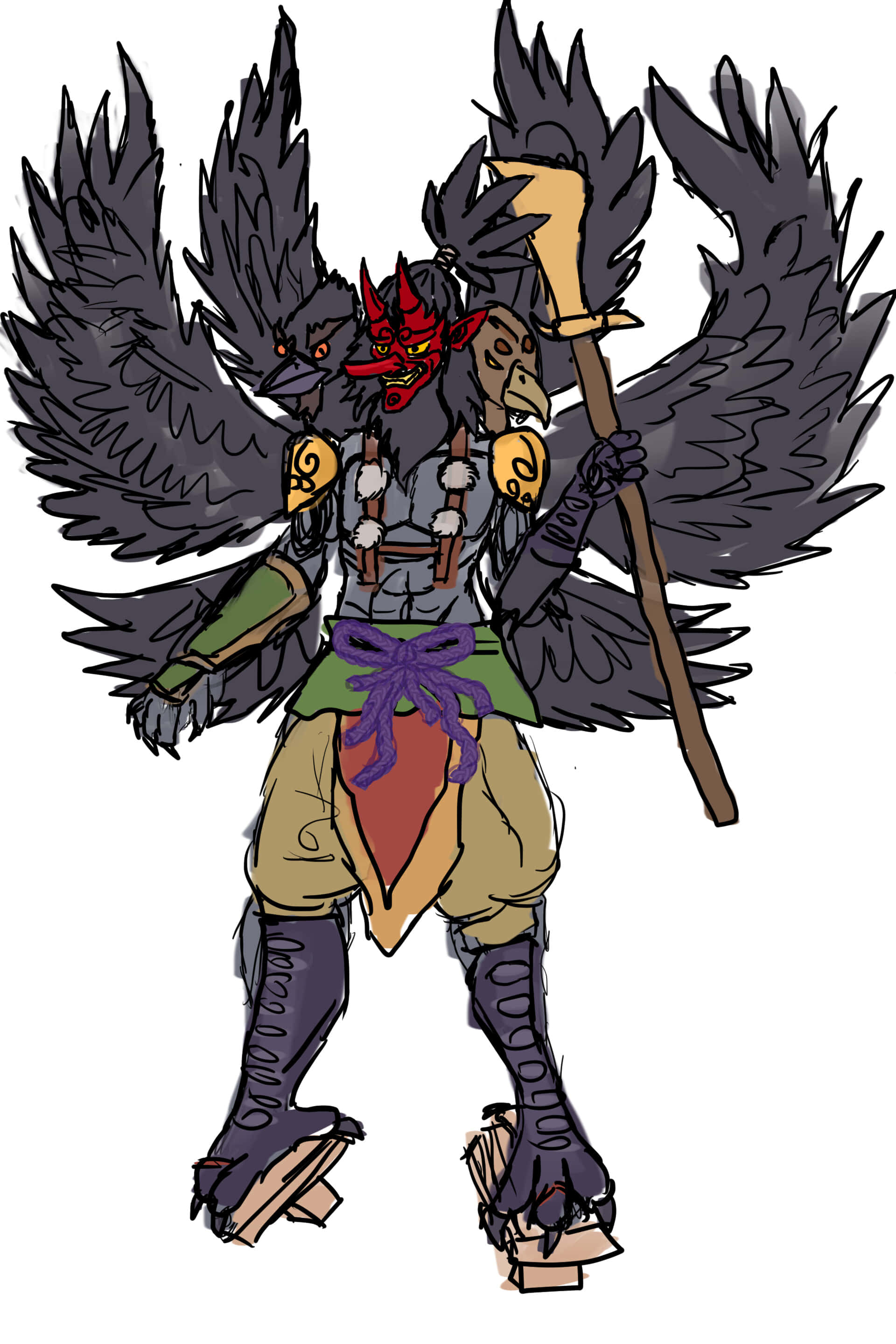 Μαγευτική Τέχνη Tengu Ταπετσαρία