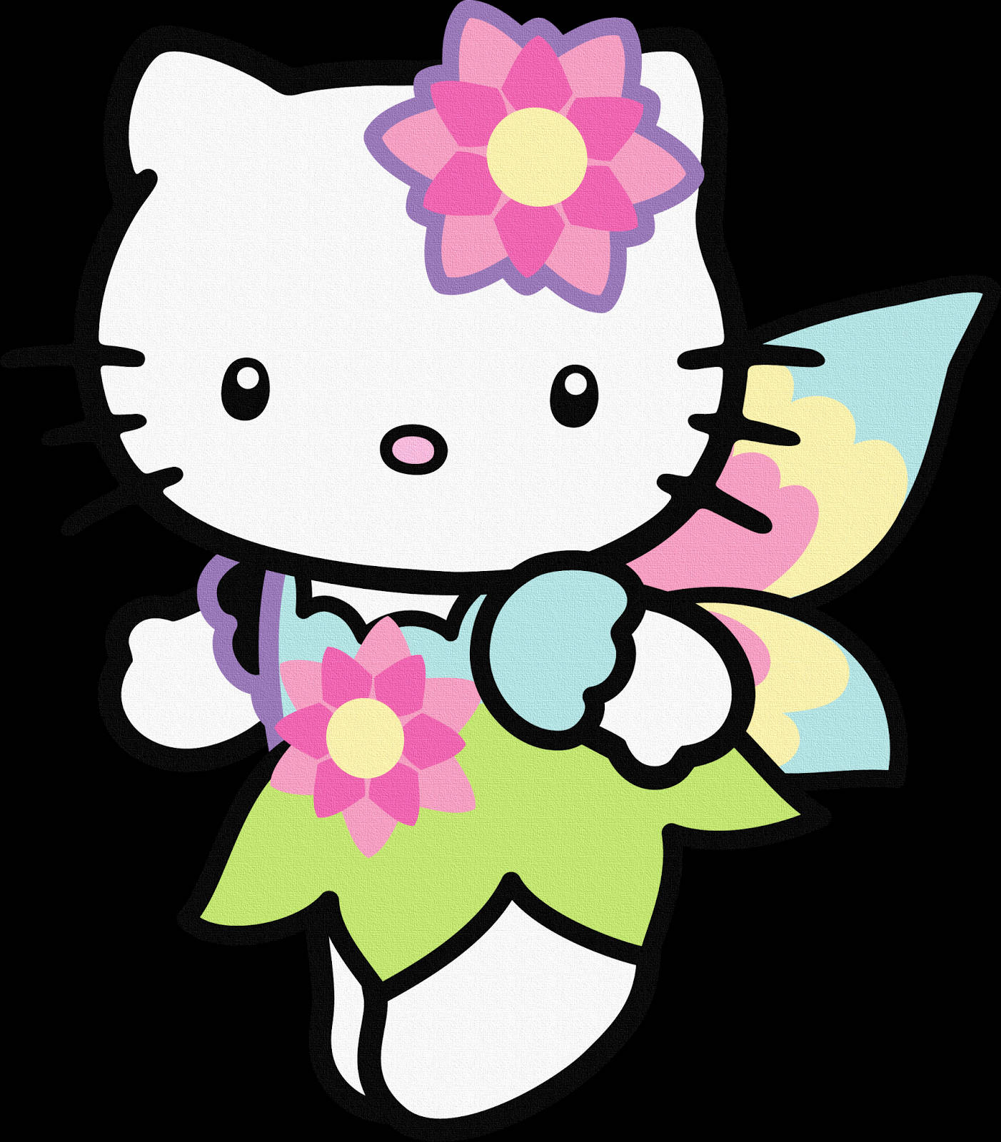 Μαγική Νεράιδα Καρτούν Hello Kitty PFP Ταπετσαρία