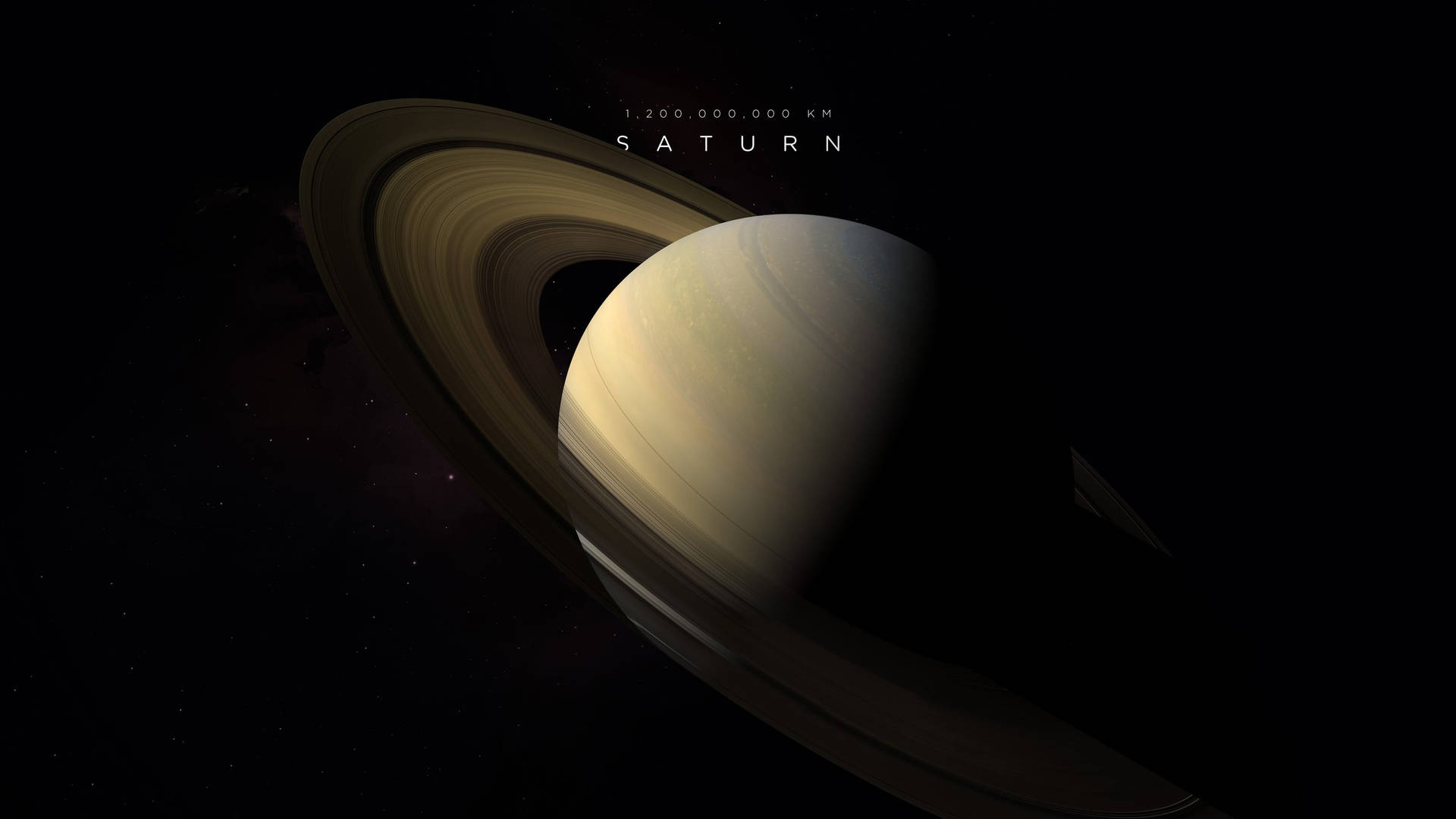 Μακρινός Κρόνος 4K — 4K διάστημα GIF Ταπετσαρία