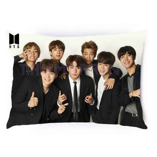 Μαξιλάρι BTS Group Cute — Bts λογότυπο GIF Ταπετσαρία