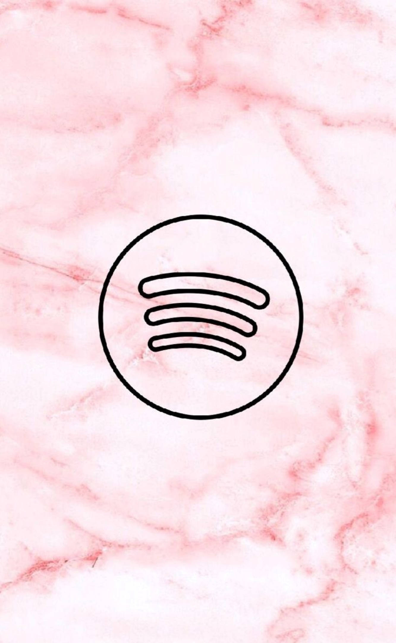 Μαρμάρινο Ροζ Spotify Ταπετσαρία