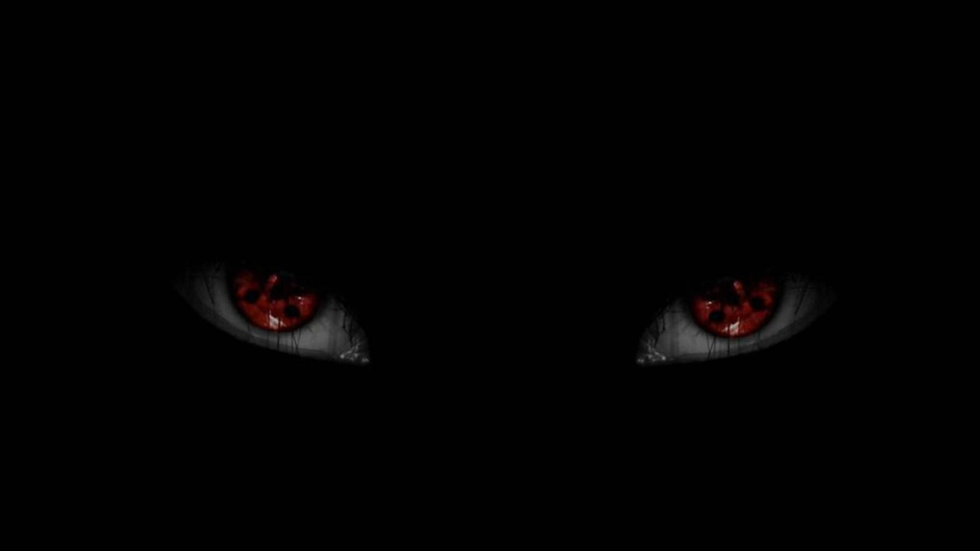 Μαύρα Anime Μάτια Sharingan Ταπετσαρία