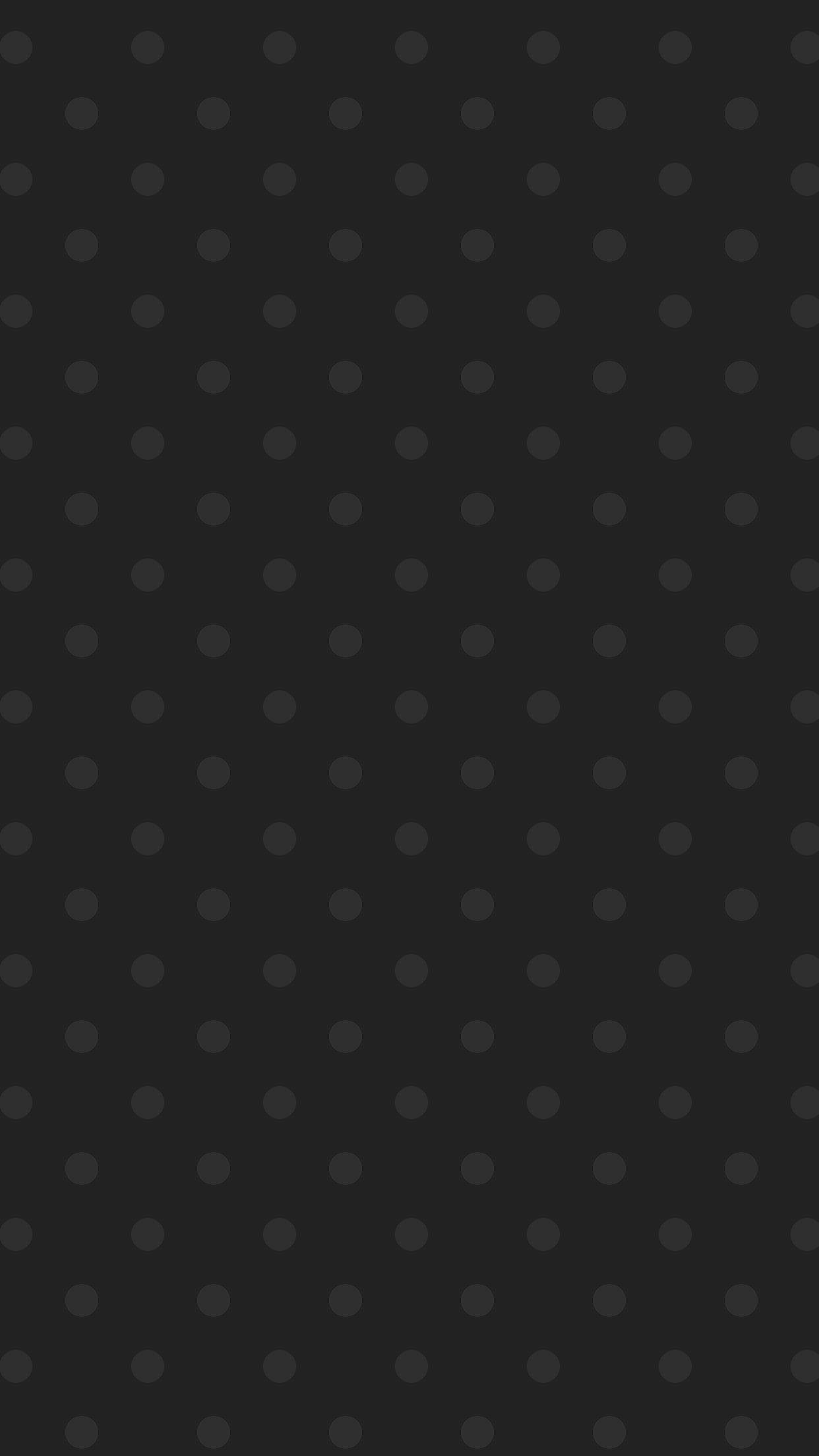 Μαύρη Κουκκίδα iPhone σε Αποχρώσεις του Γκρι Ταπετσαρία