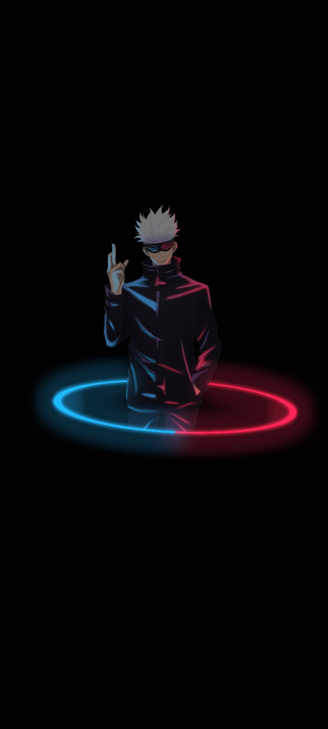 Μαύρο Anime Gojo Satoru Ταπετσαρία