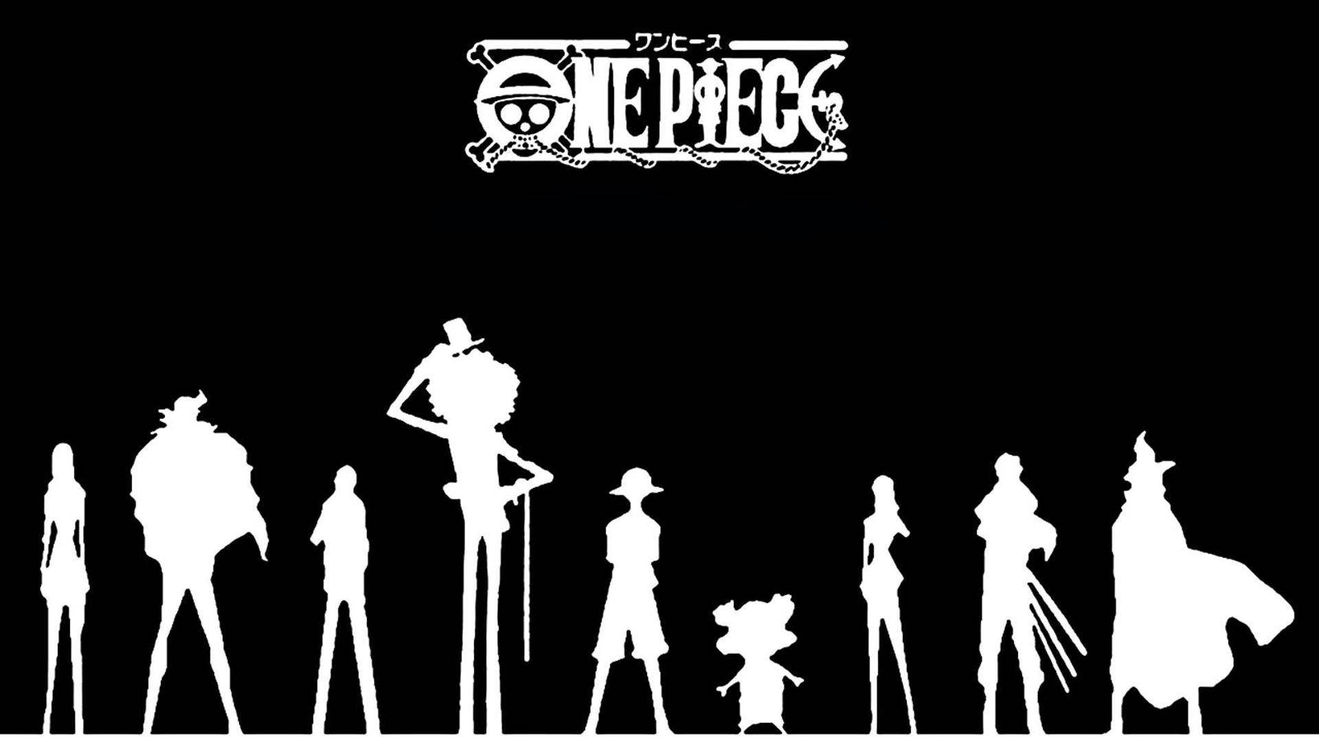 Μαύρο Anime One Piece Ταπετσαρία